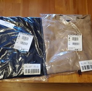 Set of NWT J Crew men's crew neck sweaters size M